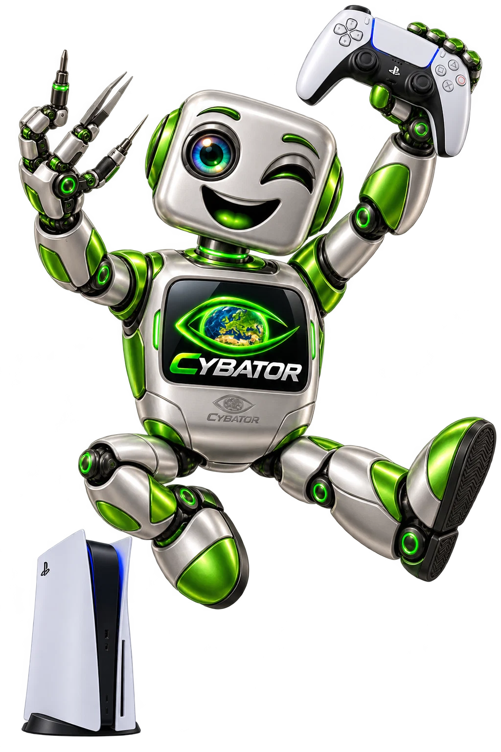 Cybator mit Controller